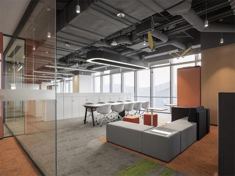 成都办公室装修设计图