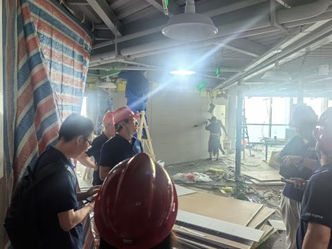 成都办公室工地巡查